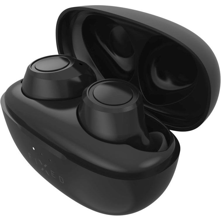 Kabellose In-Ear-Kopfhörer Fixed Buds, Bluetooth 5.3, USB-C, Schwarz