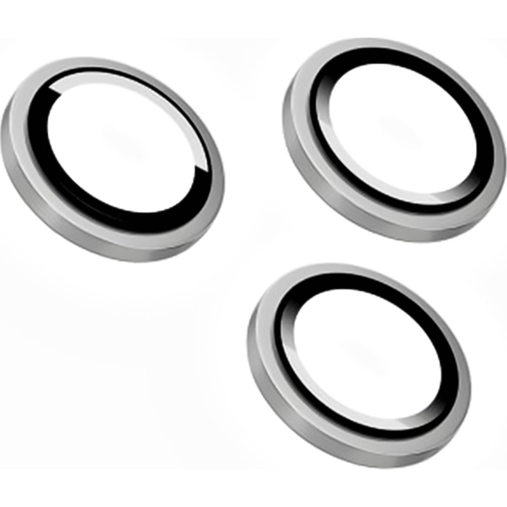 Gehärtetes Glas für die Kamera für iPhone 16 Pro/ 16 Pro Max, Fixed Invisible Camera Glass, Silbern