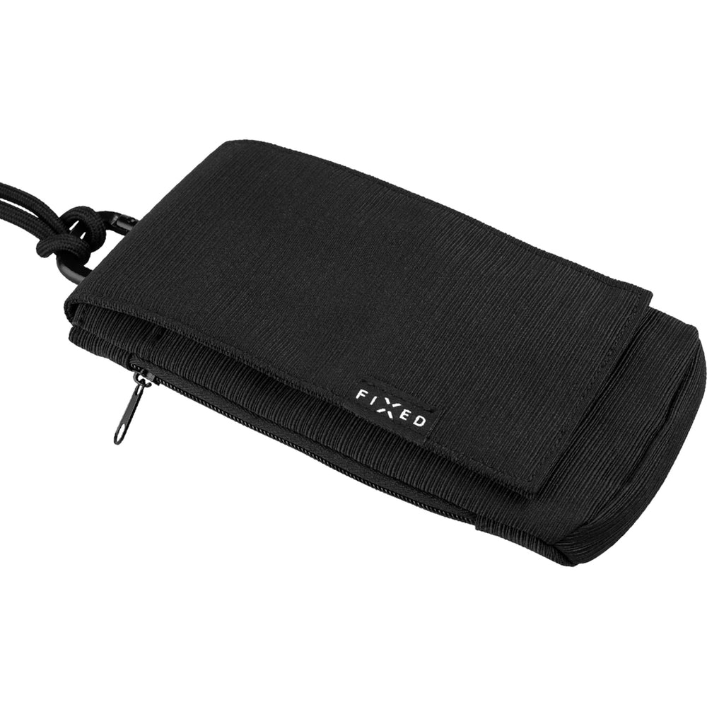 Universelles Etui / Beutel / Umhängetasche „Fixed Camino Case“ für Smartphones bis 7 Zoll, Schwarz