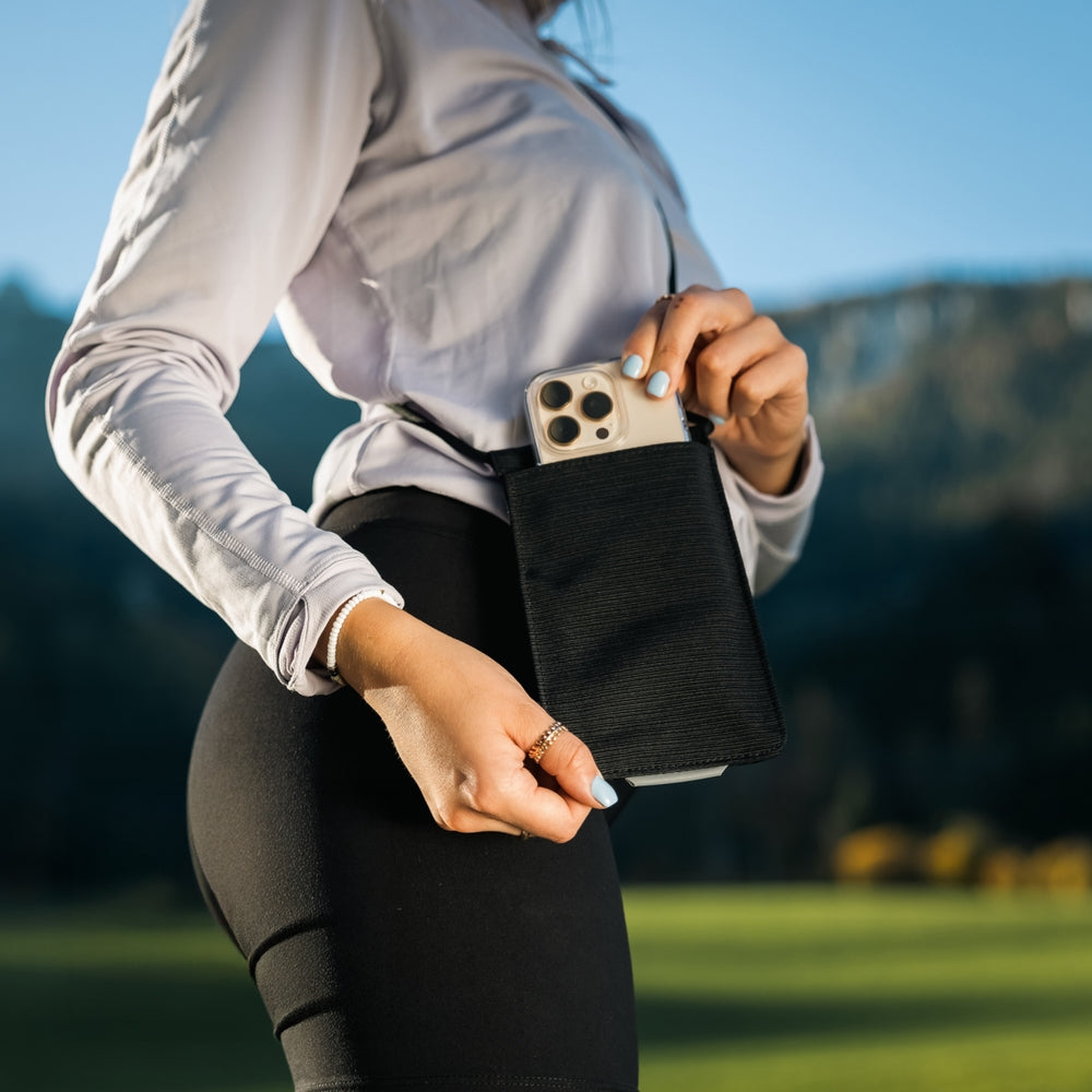 Tasche für Smartphones bis 7", Fixed Camino Sling, Schwarz