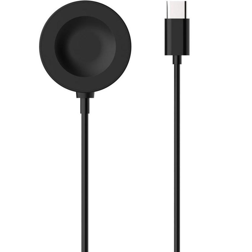 Induktives Ladegerät für Huawei Watch GT 5/5 Pro/4/ 4 Pro/3/3 Pro/2 Pro, Fixed Charging Cable, USB-C, 3W, Schwarz