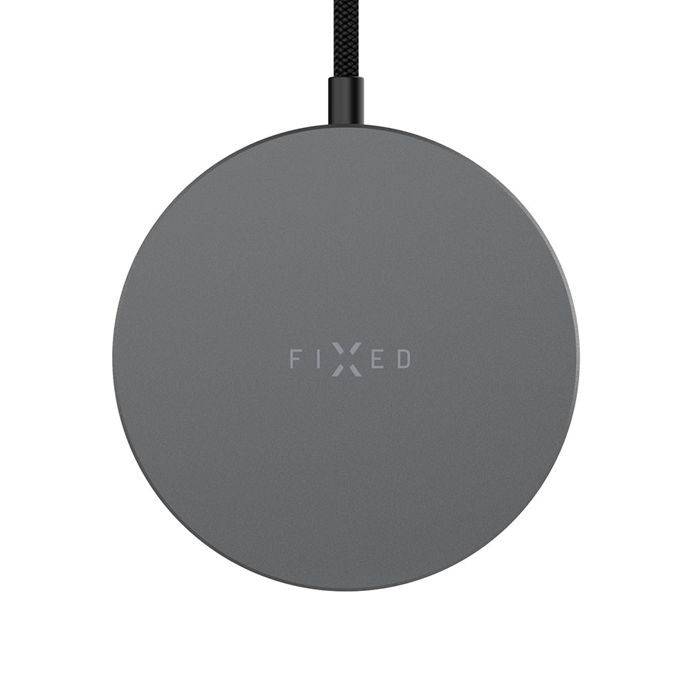 Induktionsladegerät mit Qi2.2 25W für MagSafe, Fixed Charger MagPad Slim, Dunkelgrau