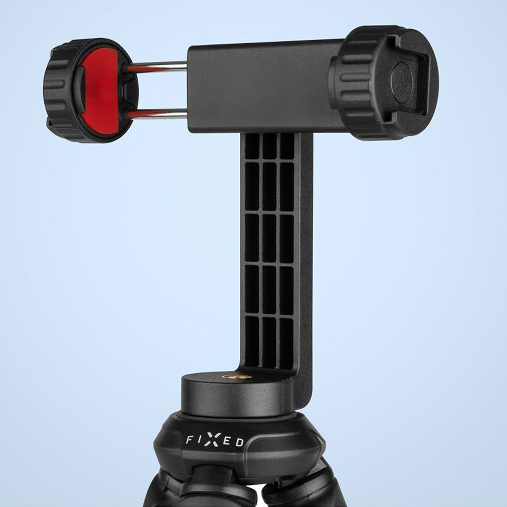 Halterung, Stativ, Selfie-Stick für Smartphones Fixed Creator Flexible Tripod, 1/4" Gewinde, Schwarz