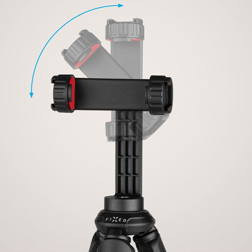 Halterung, Stativ, Selfie-Stick für Smartphones Fixed Creator Flexible Tripod, 1/4" Gewinde, Schwarz