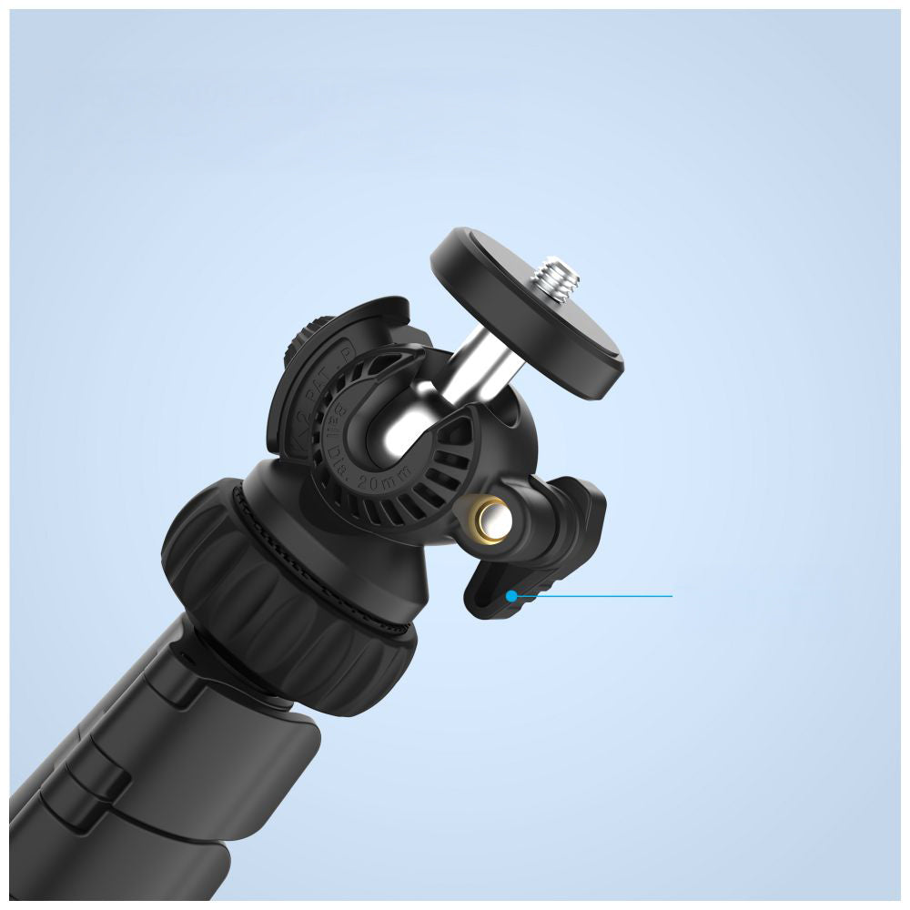 Halterung, Stab, Stativ FIXED Creator Tripod, 1,9 m für Smartphones/Tablets, Schwarz