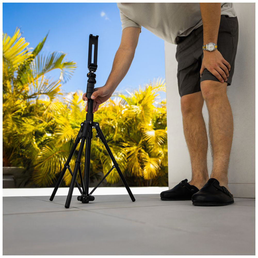 Halterung, Stab, Stativ FIXED Creator Tripod, 1,9 m für Smartphones/Tablets, Schwarz