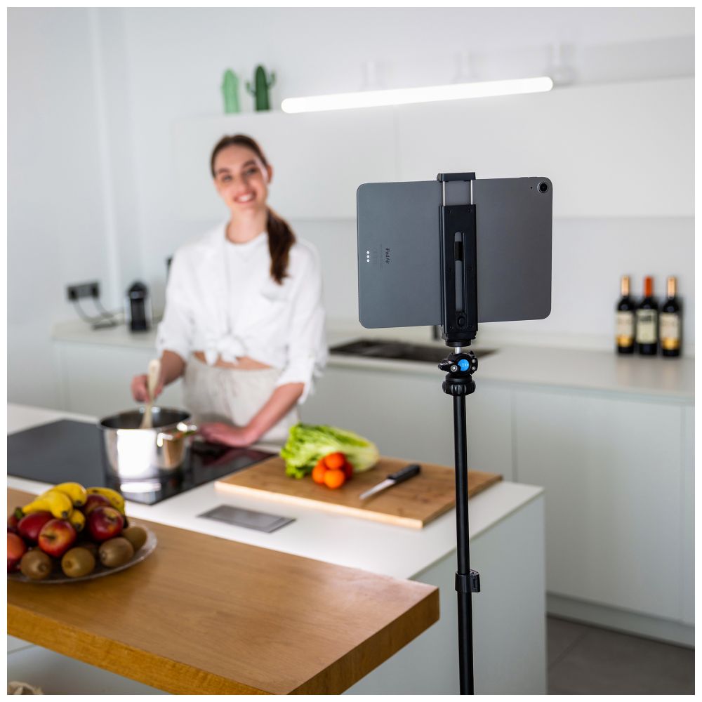 Halterung, Stab, Stativ FIXED Creator Tripod, 1,9 m für Smartphones/Tablets, Schwarz