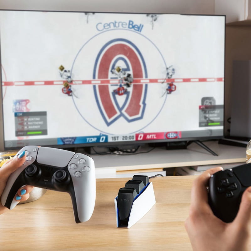 Dockingstation für PlayStation 5 DualSense Controller, Fixed Charger, Schwarz-Weiß