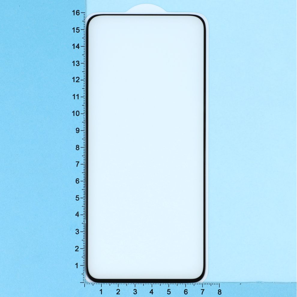 Hartglass für Oppo A79 5G, Fixed Full Cover 2.5D Tempered Glass, mit Schwarzen Rahmen