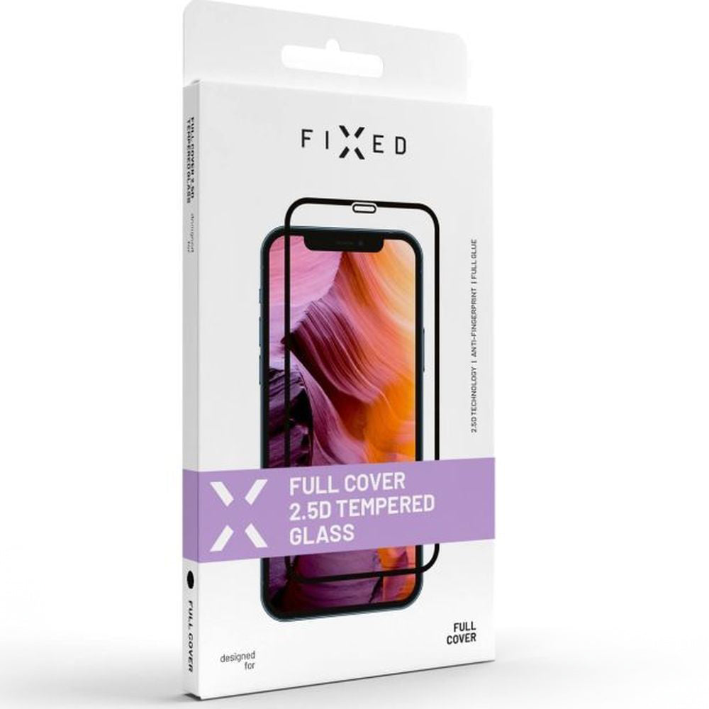 Gehärtetes Glas für Huawei Nova 11 SE/12 SE, Fixed Full Cover 2.5D Tempered Glass, mit Schwarzen Rahmen