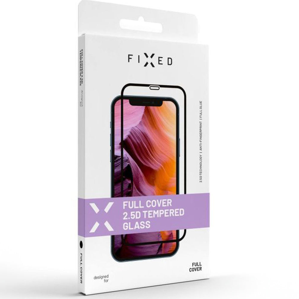 Gehärtetes Glas für Sony Xperia 1 VI, Fixed Full Cover 2.5D Tempered Glass, mit Schwarzen Rahmen