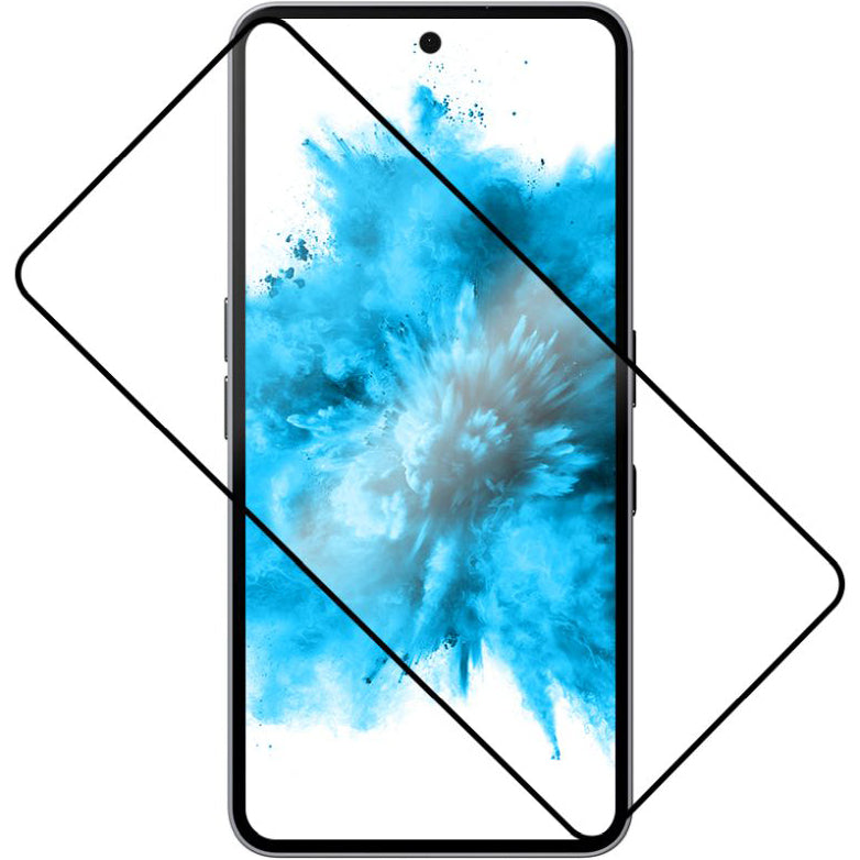 Gehärtetes Glas für Nothing Phone 3, Fixed Full Cover 2.5D Tempered Glass, Schwarzen Rahmen
