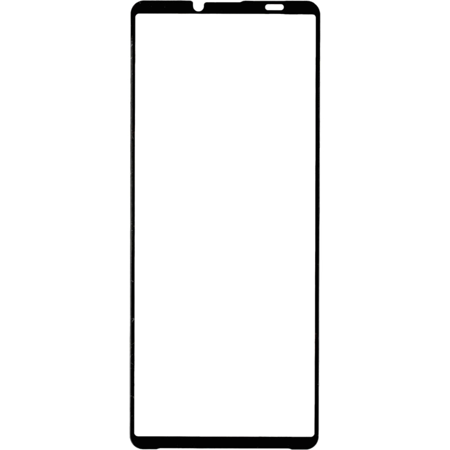 Gehärtetes Glas für Sony Xperia 10 VII, Fixed Full Cover 2.5D Tempered Glass, Schwarzen Rahmen
