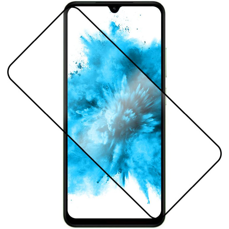 Gehärtetes Glas für Xiaomi Redmi A5 4G, Fixed Full Cover 2.5D Tempered Glass, Schwarzen Rahmen