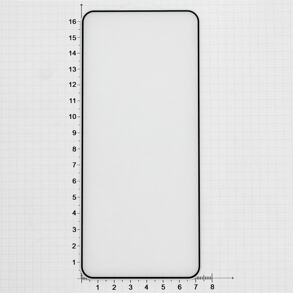 Gehärtetes Glas für Xiaomi Redmi A5 4G, Fixed Full Cover 2.5D Tempered Glass, Schwarzen Rahmen