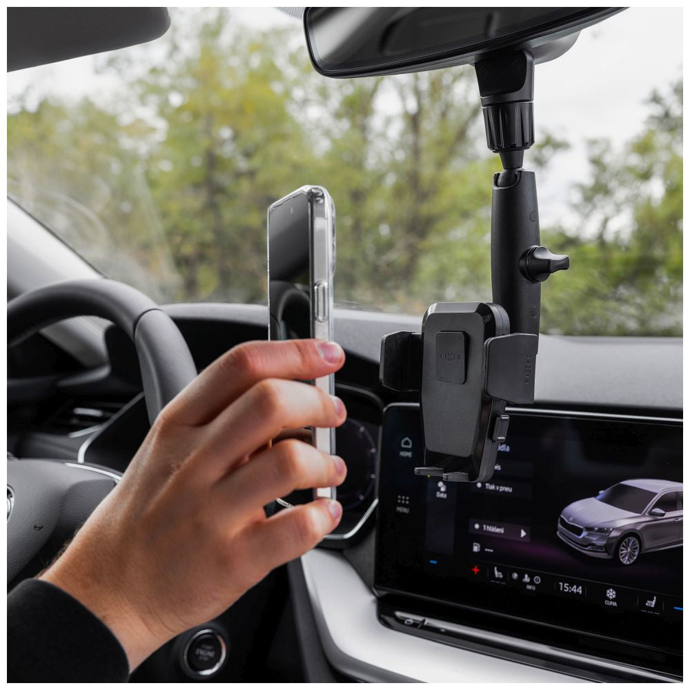 Autohalterung für Rückspiegel, Fixed Iconiq Mirror, Schwarz