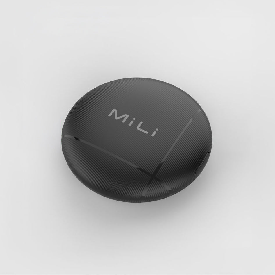 Tracker mit Apple Find My und Android Find Hub, Fixed LiTag GPS, mit Lautsprecher, Schwarz
