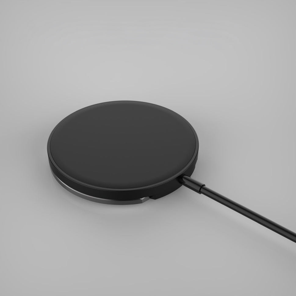 Induktives Ladegerät Qi 15W, mit MagSafe, Fixed MagPad, Schwarz