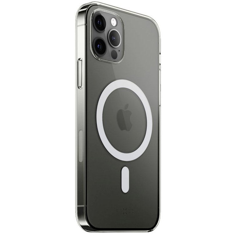 Schutzhülle für iPhone 16 Pro, Fixed MagPure für MagSafe, Transparent und Weiß