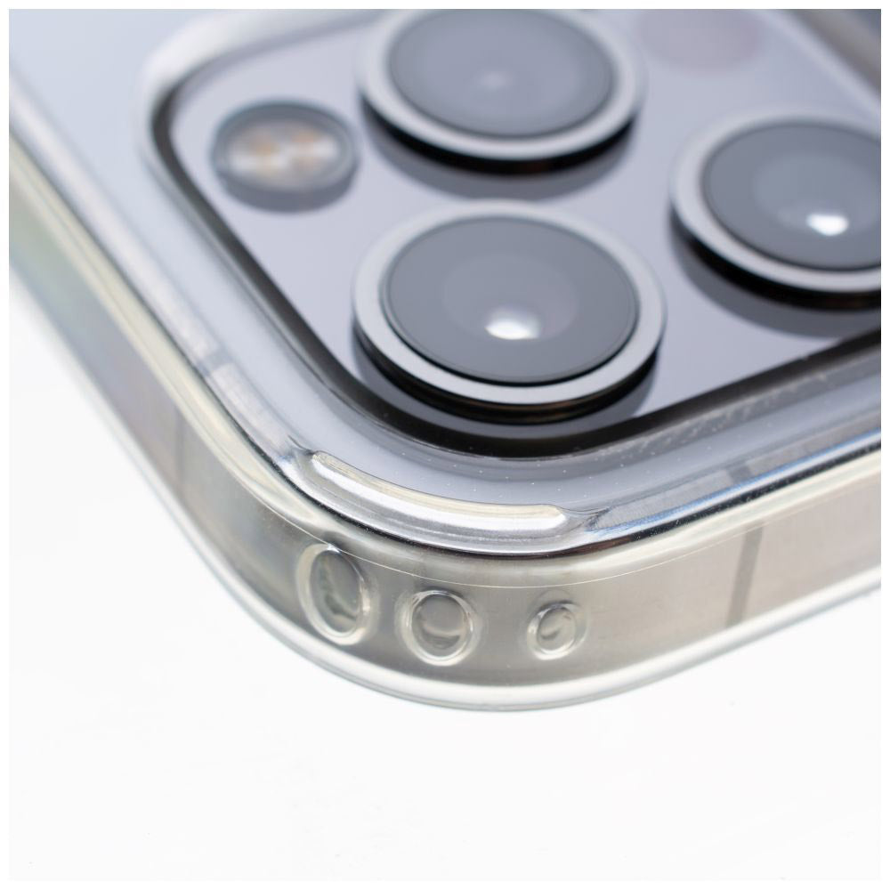 Schutzhülle für iPhone 16 Pro, Fixed MagPure für MagSafe, Transparent und Weiß