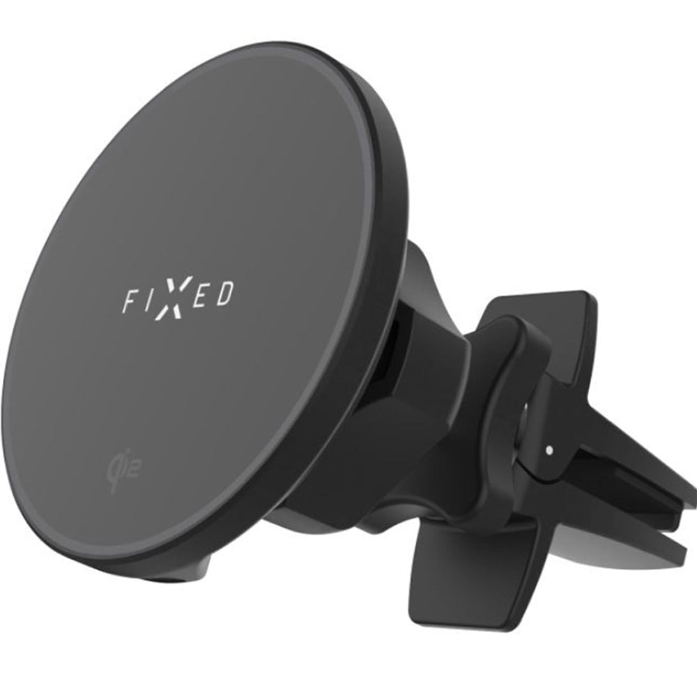 Autohalterung Magnetische zum Lüftungsgitter für MagSafe, Fixed MagRound 2 Qi2 15W, Schwarz