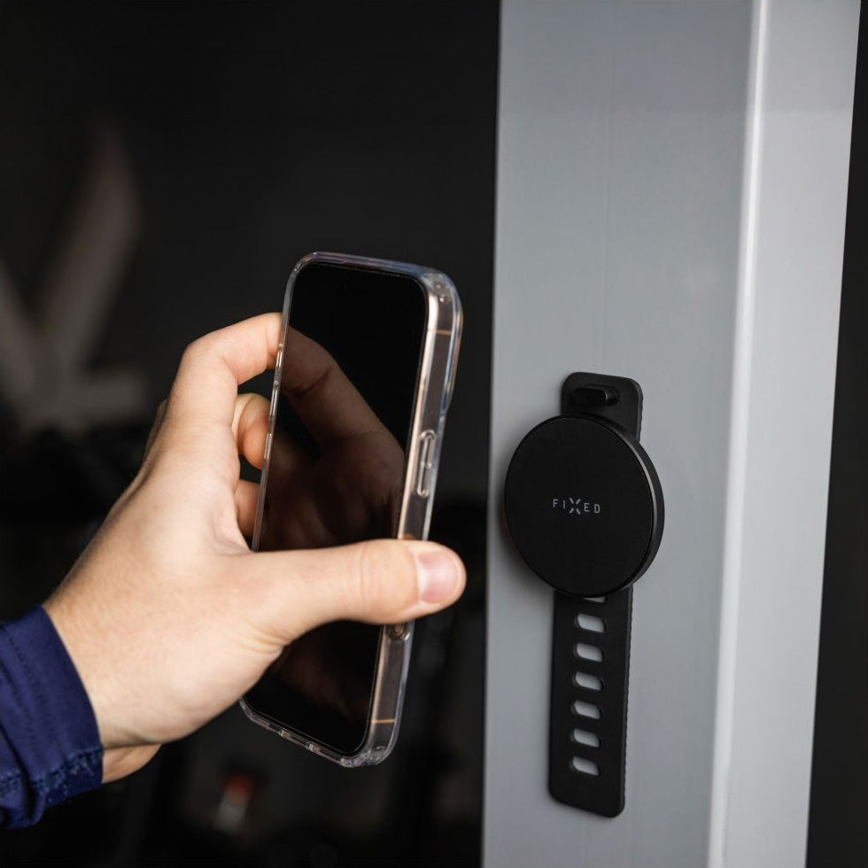 Telefonhalter mit MagSafe FIXED MagSafe Active, Schwarz