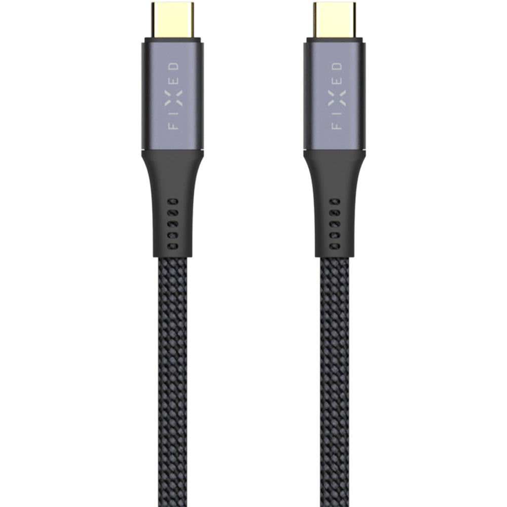 Kabel USB-C zu USB-C (USB4) 40Gbps / 240W / 8K@60Hz, 0,25 - 0,49 m m, Fixed Media Cable, Schwarz (1/8)