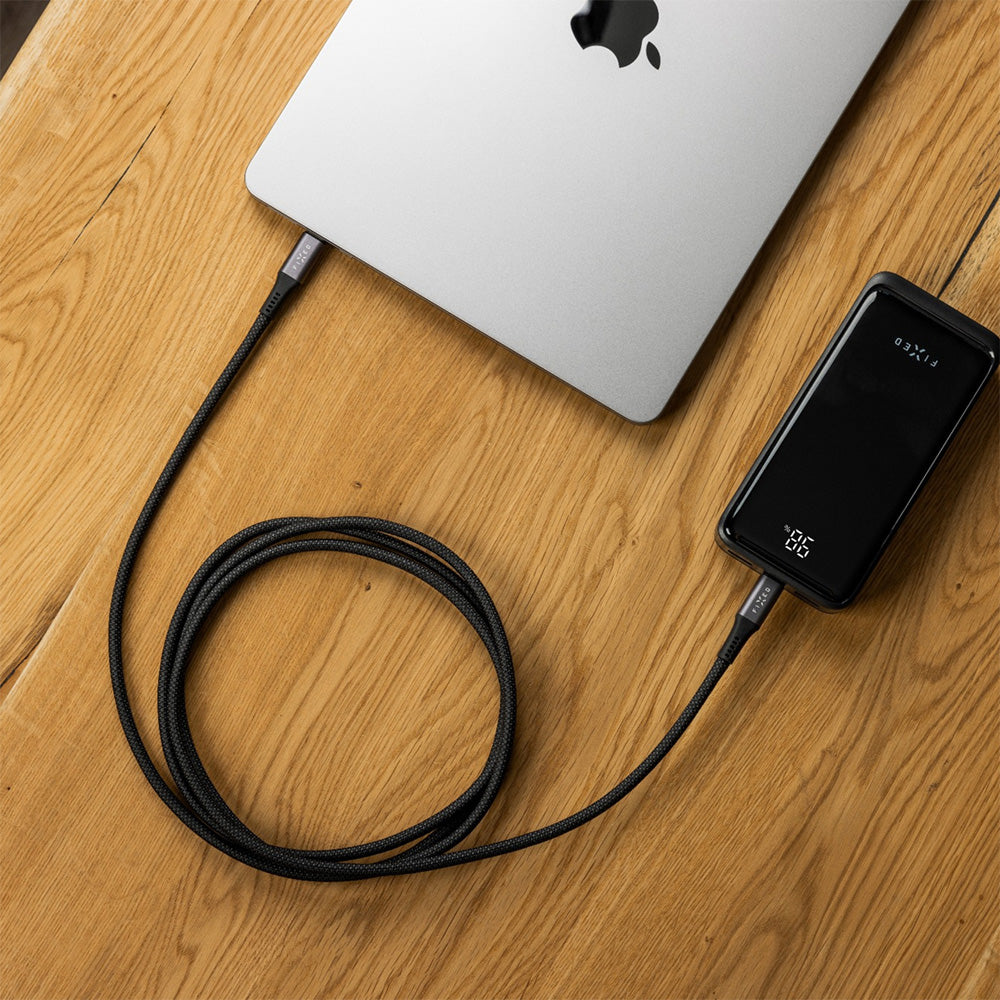 Kabel USB-C zu USB-C (USB4) 40Gbps / 240W / 8K@60Hz, 2 - 2,99 m m, Fixed Media Cable, Schwarz (3/7)