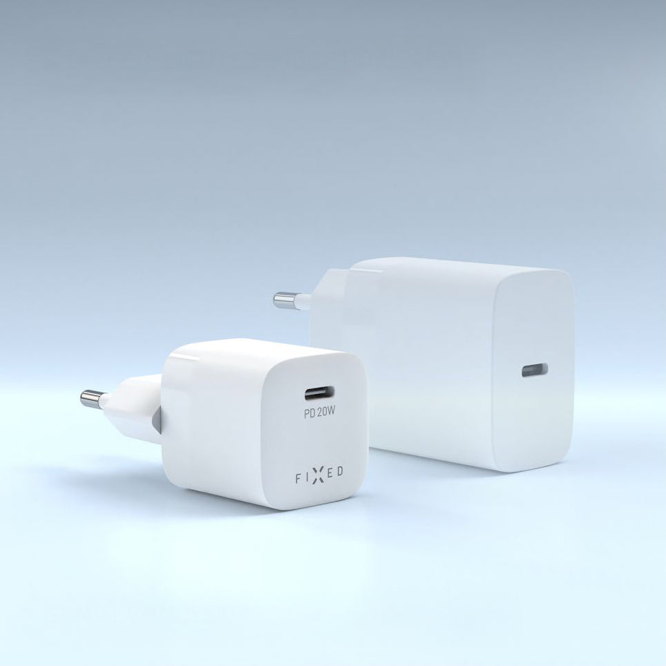 Ladegerät Fixed Mini USB-C PD 20W, Weiß