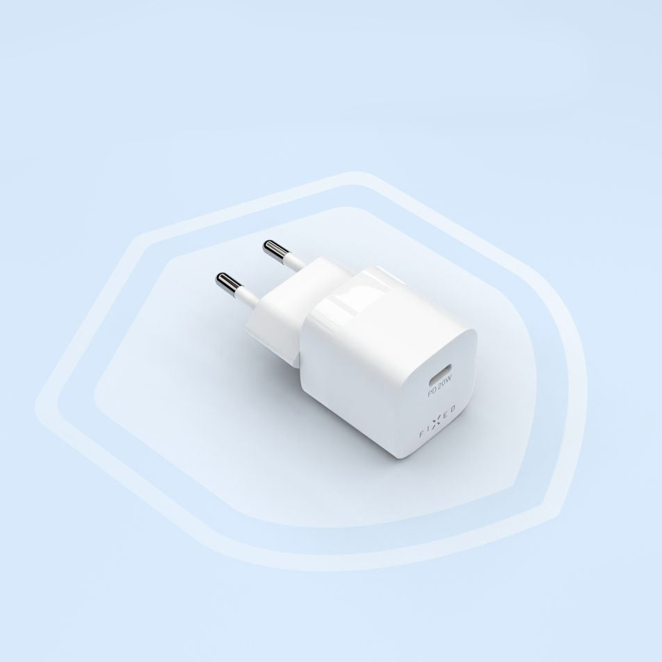 Ladegerät Fixed Mini USB-C PD 20W, Weiß