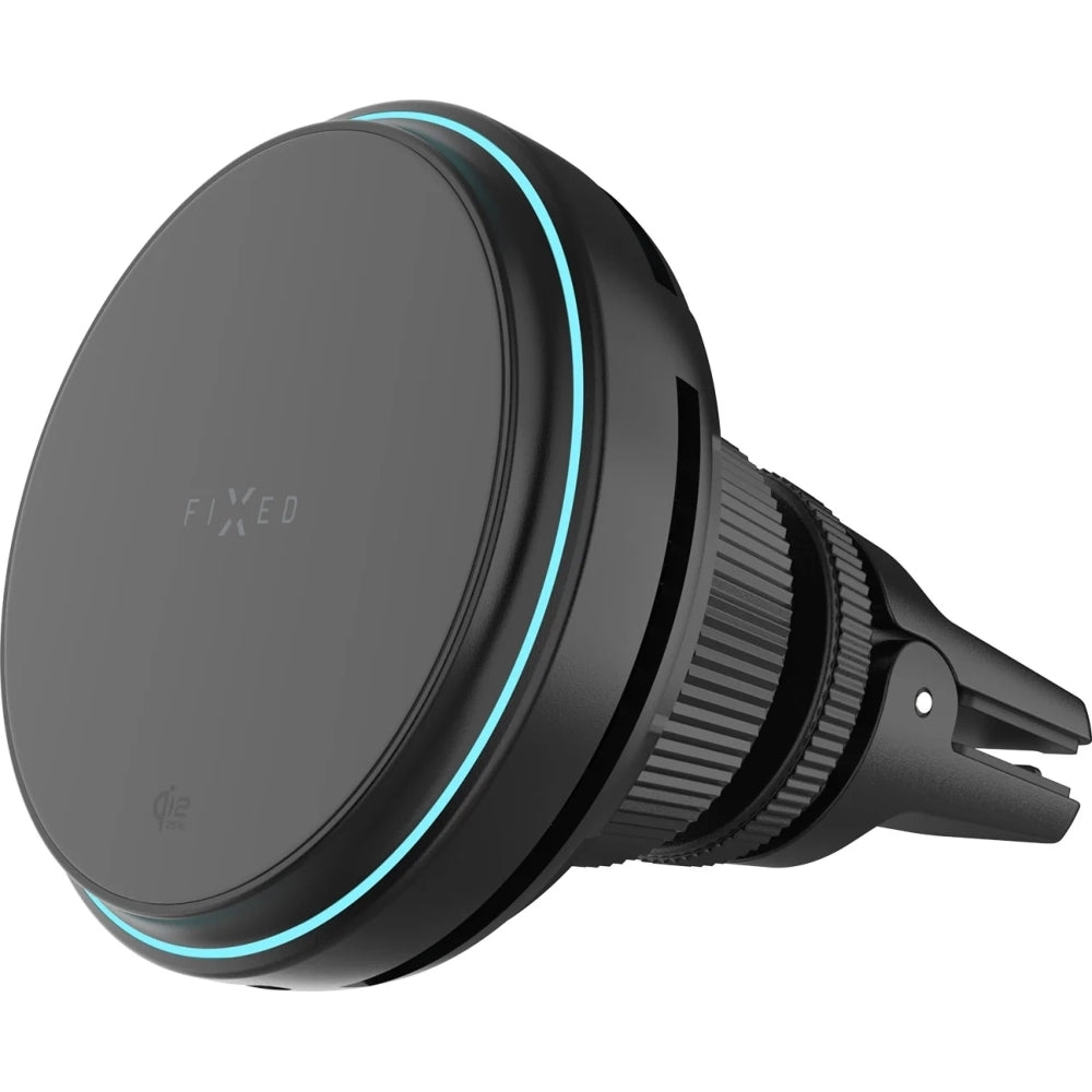 Autohalterung mit Ladefunktion Qi2 25W, mit MagSafe für das Lüftungsgitter, Fixed Mag Cool, Schwarz