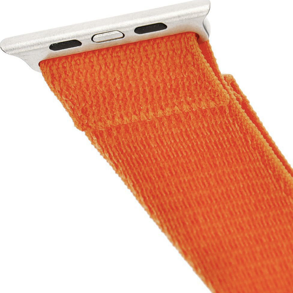 Armband für Apple Watch Ultra 4/3/2/1 49 mm, Fixed Nylon Strap, Orange