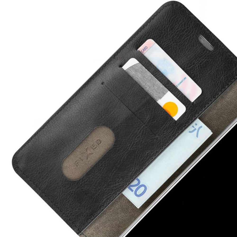 Handyhülle mit Klappe für Xiaomi Redmi A5 4G, Fixed Book Case Opus, Schwarz