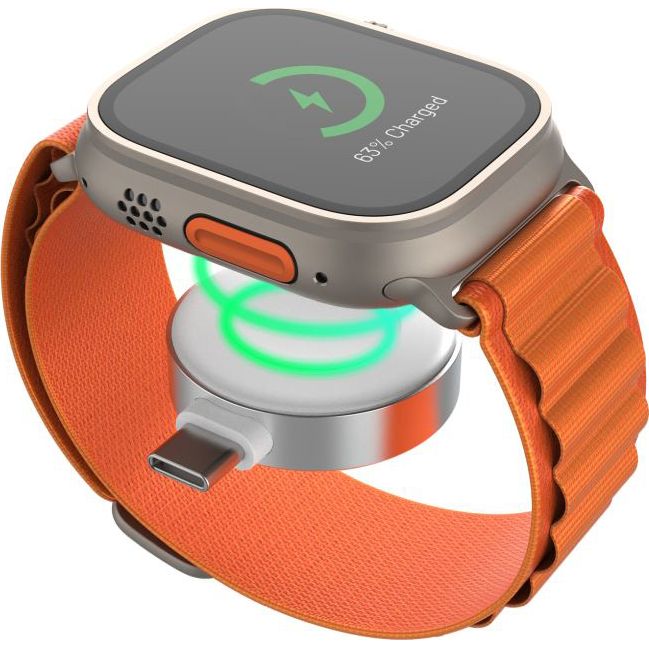 Induktives Ladegerät für Apple Watch, Fixed Orb 2, 5W, Weiß