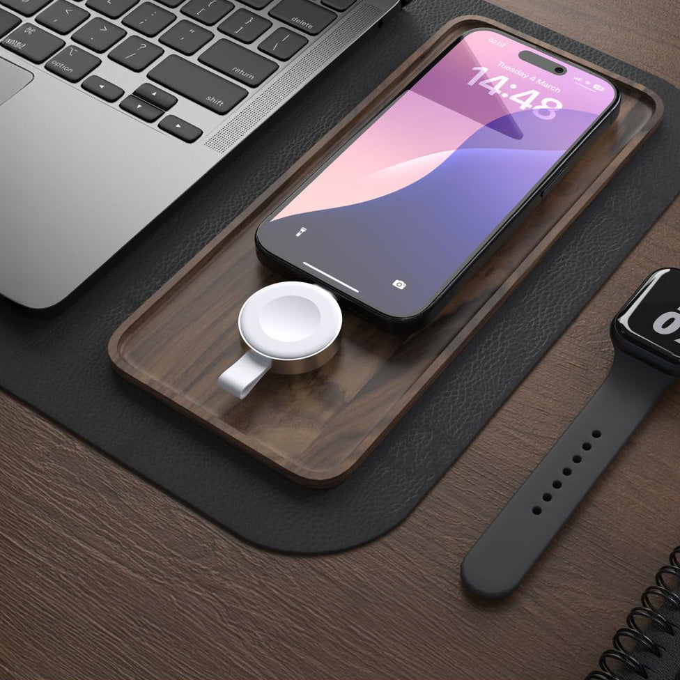 Induktives Ladegerät für Apple Watch, Fixed Orb 2, 5W, Weiß