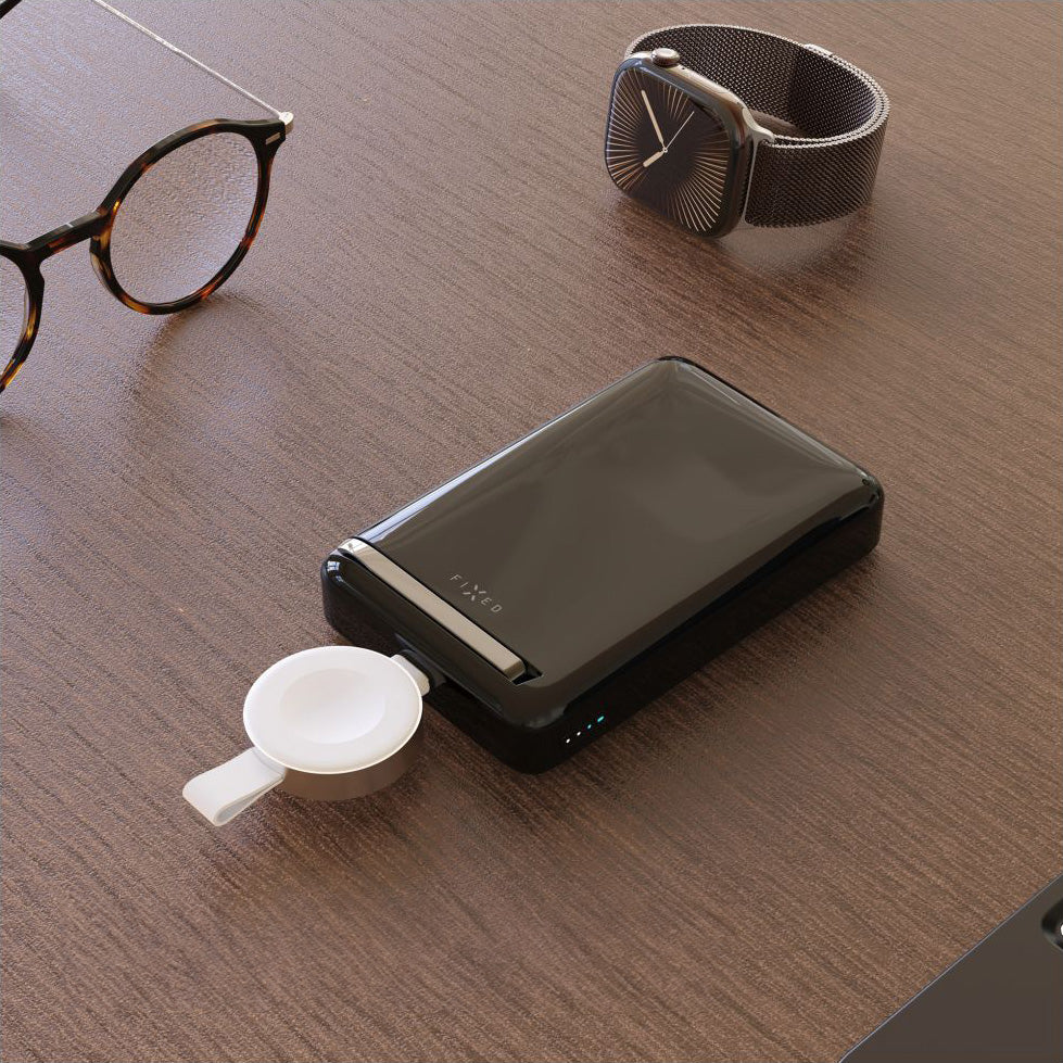 Induktives Ladegerät für Apple Watch, Fixed Orb 2, 5W, Weiß