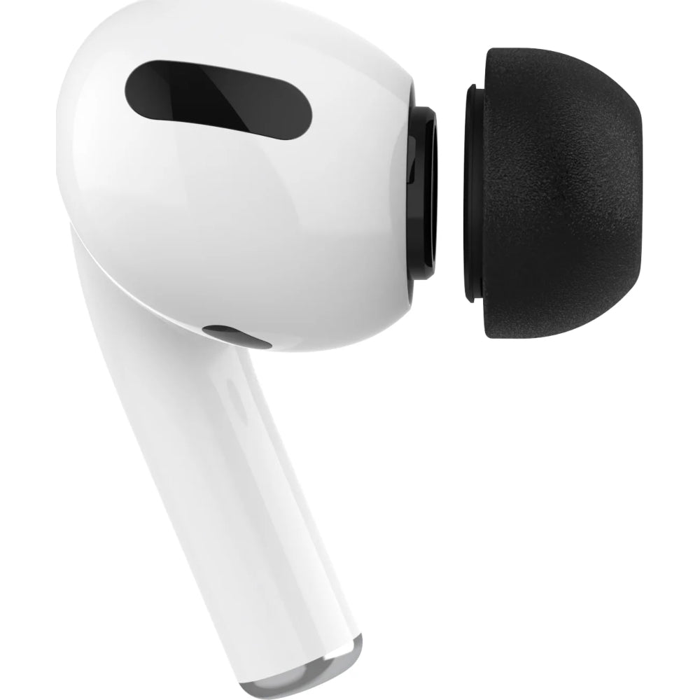 Ohrstöpsel für AirPods Pro 3, Fixed Plugs Pro, Größe L, Schwarz, 2 Sets