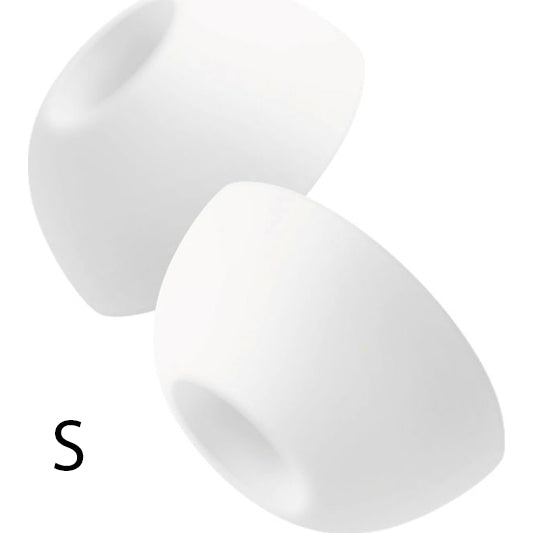 Silikon-Ohrstöpsel Größe S für AirPods Pro 3, Fixed Plugs, 2er-Set, Weiß. 2 sets