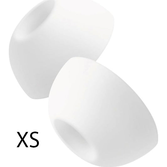 Silikon-Ohrstöpsel Größe XS für AirPods Pro 3, Fixed Plugs, 2er-Set, Weiß. 2 sets (Kopia)