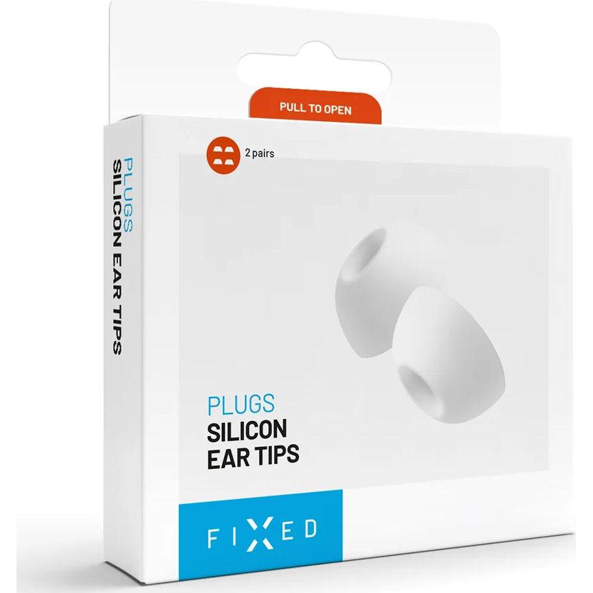Silikon-Ohrstöpsel Größe S für AirPods Pro 3, Fixed Plugs, 2er-Set, Weiß. 2 sets