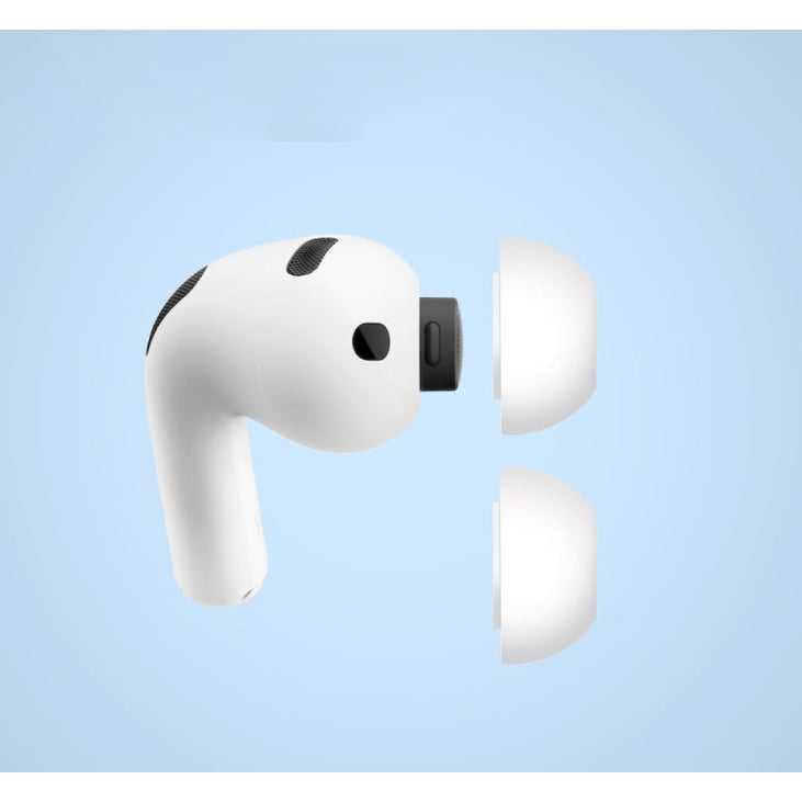 Silikon-Ohrstöpsel Größe S für AirPods Pro 3, Fixed Plugs, 2er-Set, Weiß. 2 sets