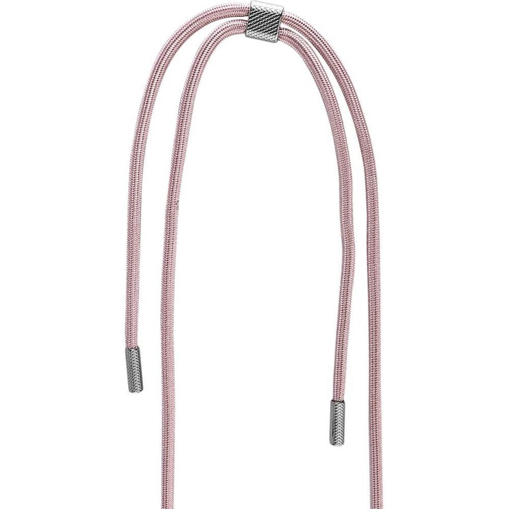Handyhülle für Galaxy A55 5G Fixed Pure Neck, Transparent mit Rosa Schlüsselband