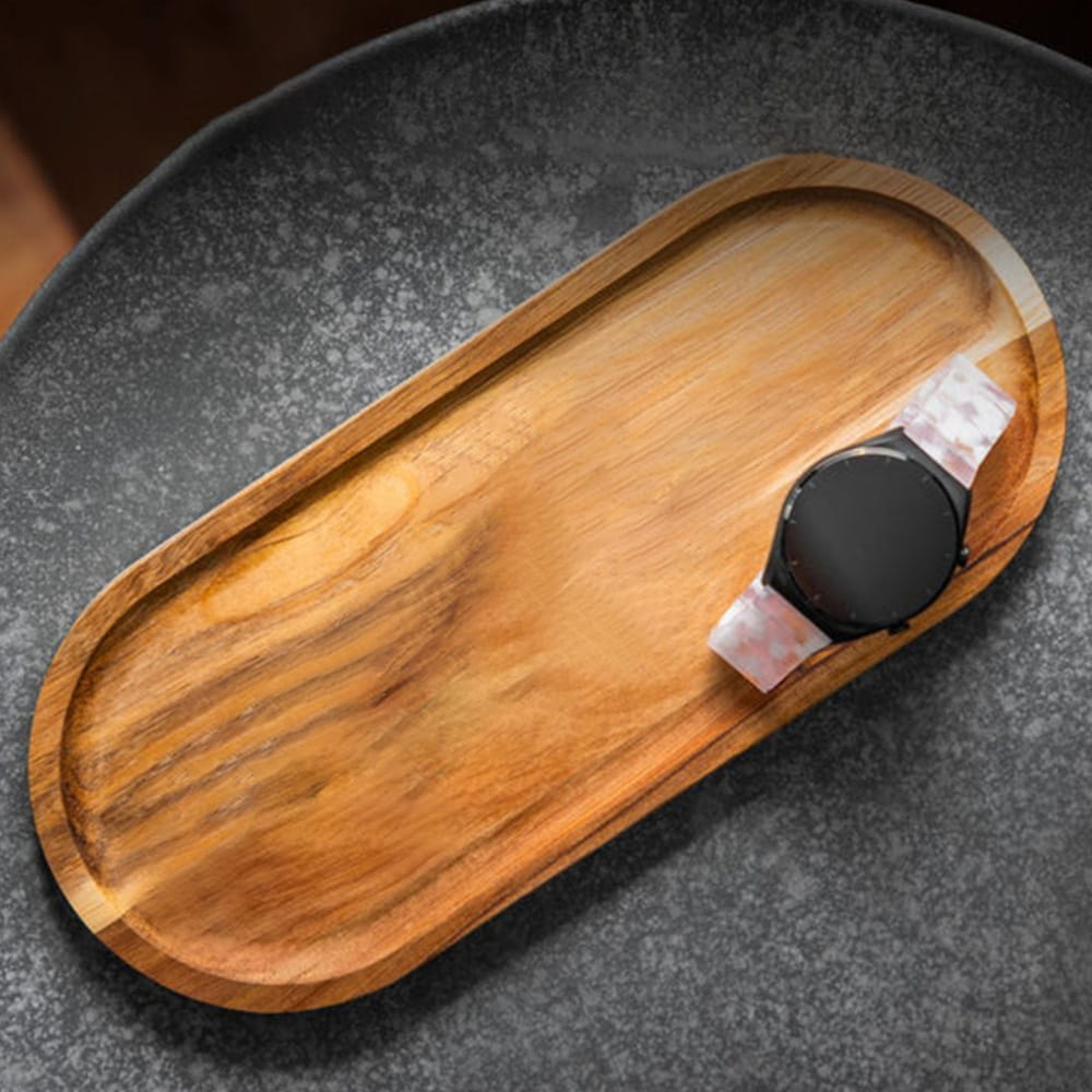 Armband für Smartwatch, QuickRelease 18 mm, Fixed Resin, Perl-Rosa