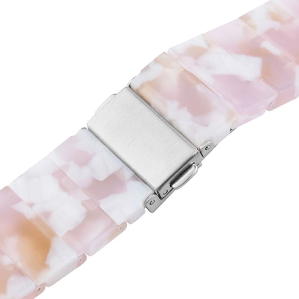 Armband für Smartwatch, QuickRelease 18 mm, Fixed Resin, Perl-Rosa