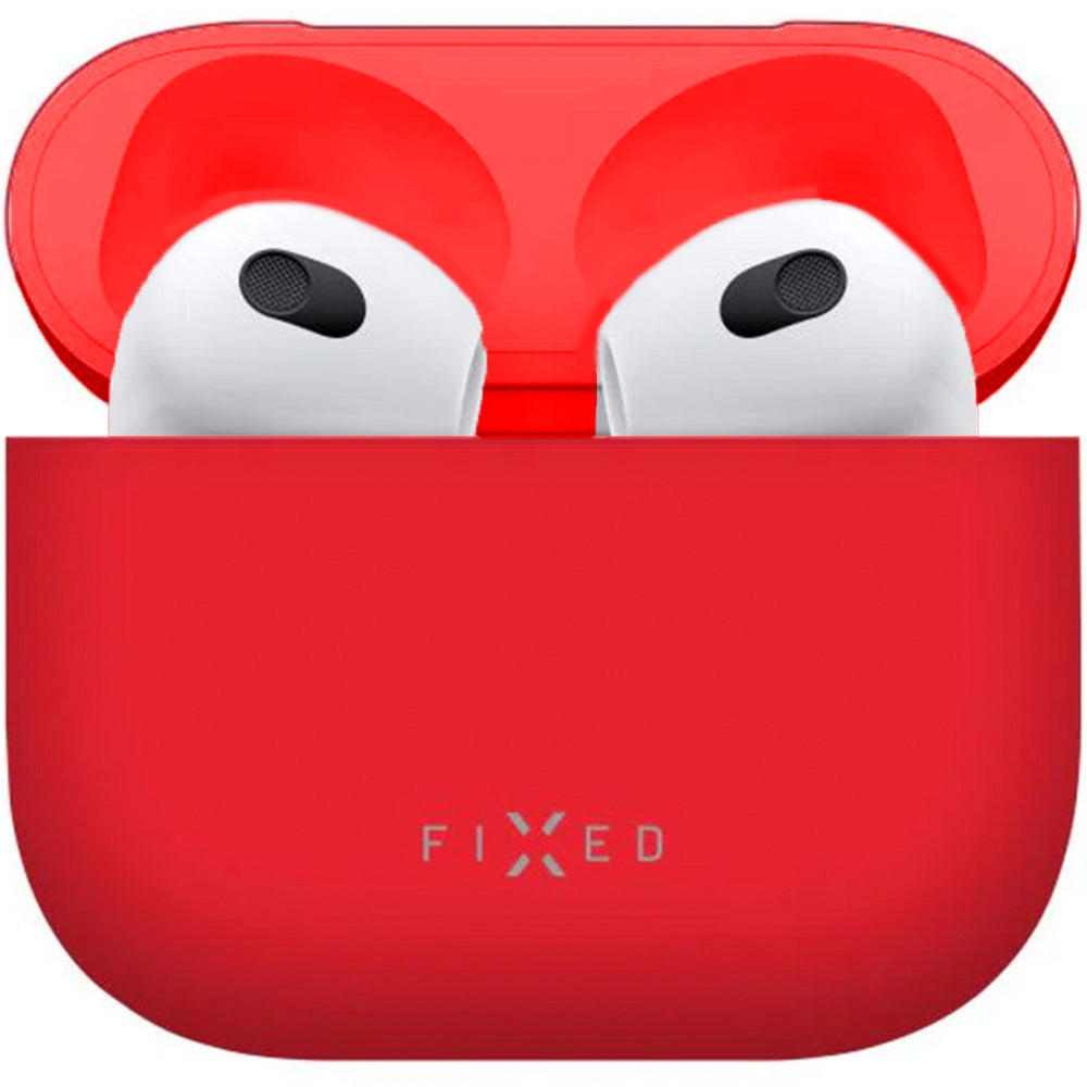 Schutzhülle für AirPods 5 / 4, Fixed Silky, Rot