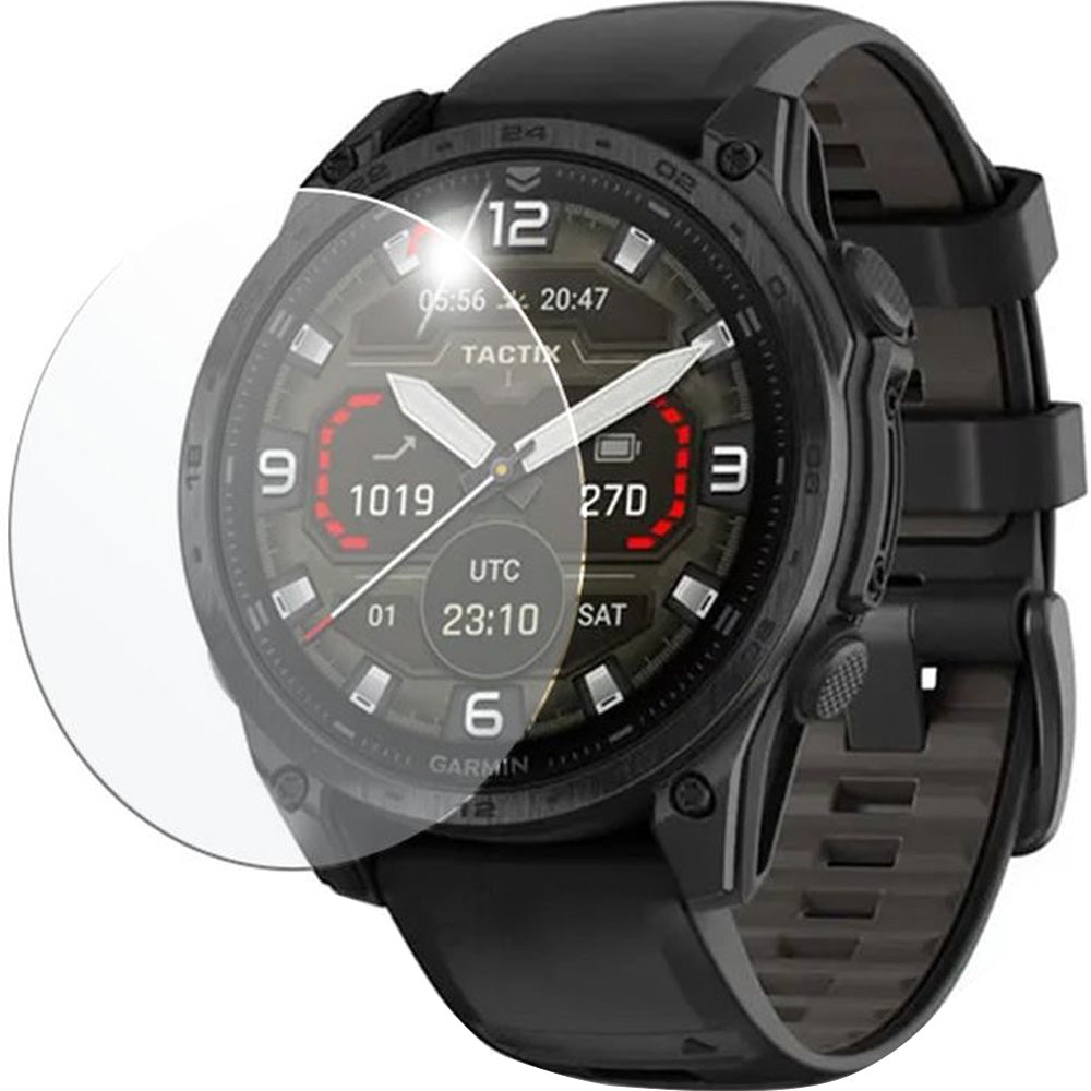 Gehärtetes Glas für Garmin Tactix 8 AMOLED 47 mm, FIXED Smartwatch Tempered Glass, 2 Stücke
