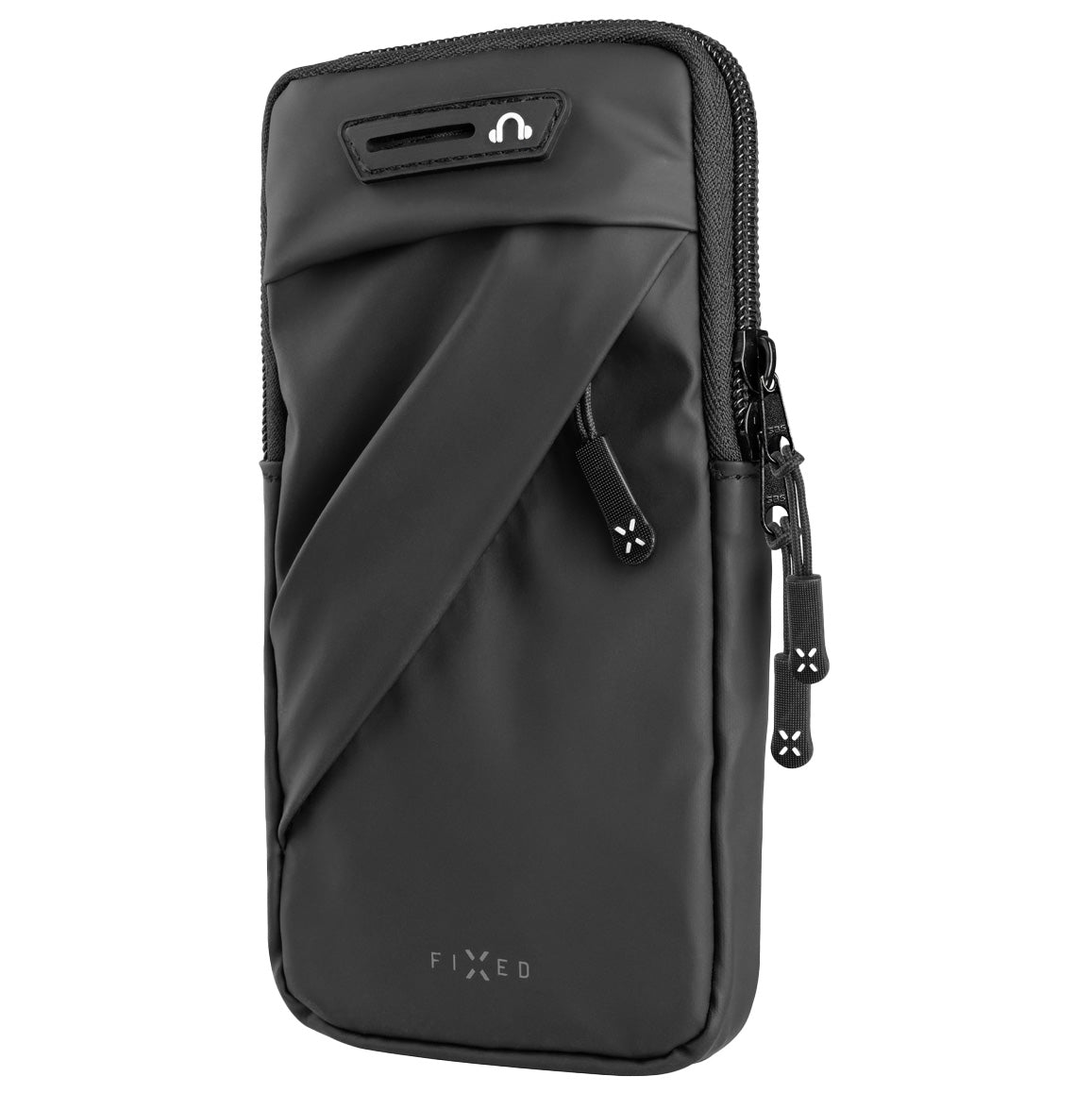 Schulterband-Hülle Fixed Sport Protective Armbag Case, Schwarz