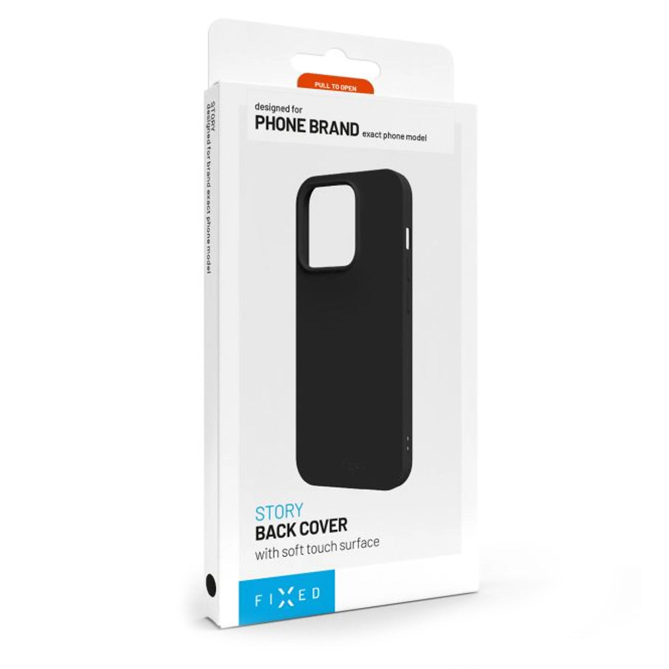 Handyhülle für Xiaomi Redmi 15C 5G/4G, Fixed Story, Schwarz