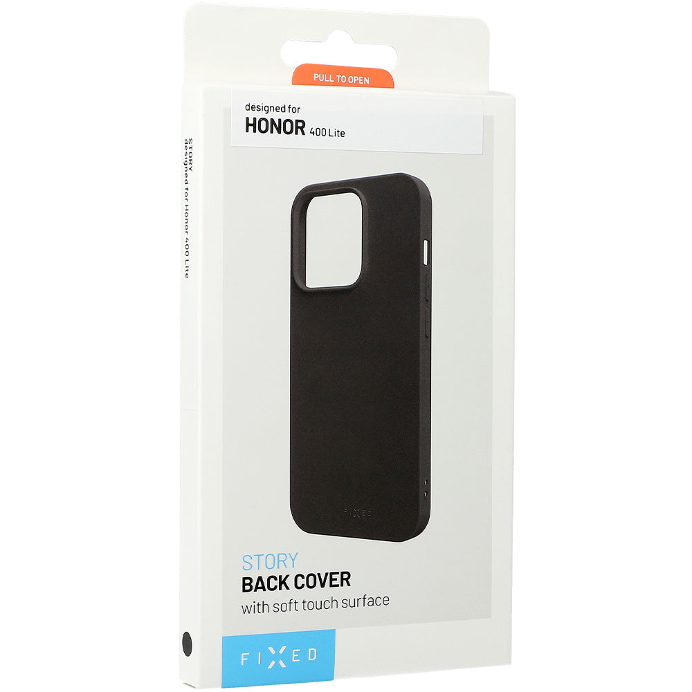 Handyhülle für Honor 400 Lite, Fixed Story, Schwarz