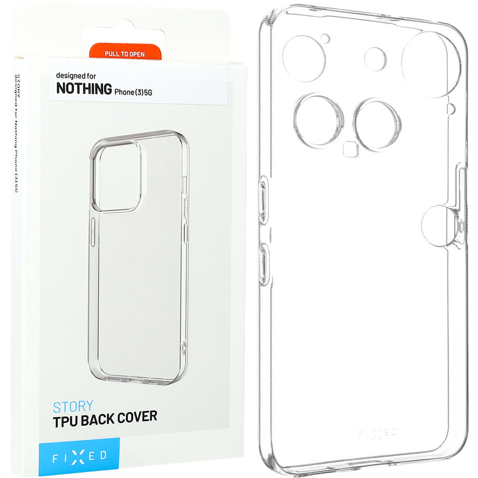 Handyhülle für Nothing Phone 3, Fixed Story, Transparent